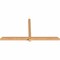 Ekena Millwork Eugene Smooth Timber Gable Bracket, Western Red Cedar, 84"W x 42"H x 3 1/2"D x 3 1/2"F, 12/12 Pitch GBW084X42X0404EUG00SWR - alternate 4